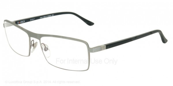 Starck Eyes SH1207 - PL1207 Eyeglasses, M0C8 RUTHENIUM / BLACK