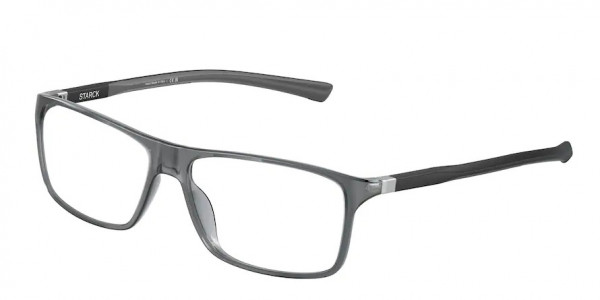 Starck Eyes SH1043M PL1043 (M) Eyeglasses, 0009 PL1043 (M) TRANSPARENT GREY (GREY)