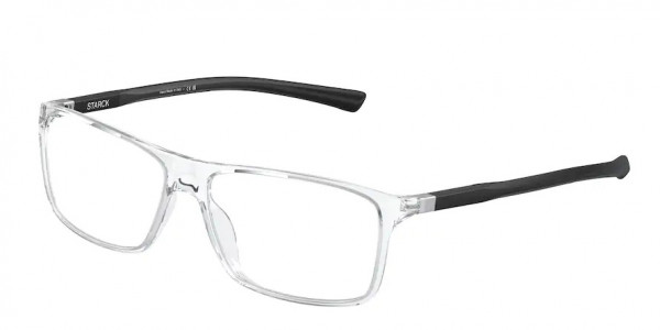 Starck Eyes SH1043M PL1043 (M) Eyeglasses, 0011 PL1043 (M) CRYSTAL (WHITE)
