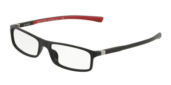 Starck Eyes SH1015M - PL1015 (M) Eyeglasses, 0002 MATTE BLACK (BLACK)