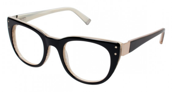 Kate Young K101 Eyeglasses, Black (BLK)