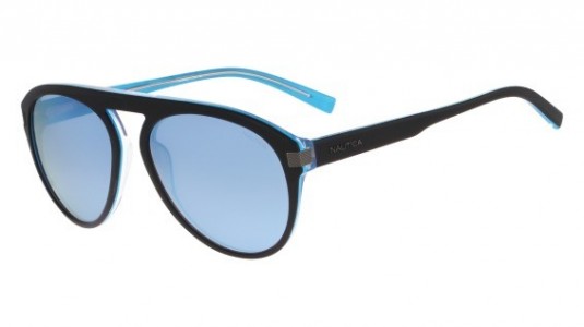 Nautica N6207S Sunglasses, (001) BLACK