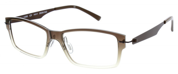 Aspire POWERFUL Eyeglasses, Brown Fade