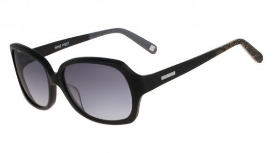 Nine West NW568S Sunglasses, (001) BLACK