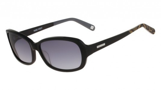 Nine West NW569S Sunglasses, (001) BLACK