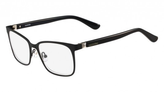 Valentino V2128 Eyeglasses, (002) MAT BLACK