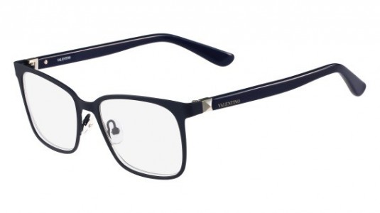 Valentino V2128 Eyeglasses, (424) MAT BLUE
