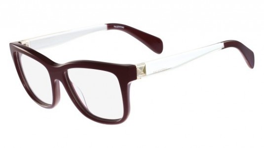 Valentino V2692 Eyeglasses, (604) BURGUNDY