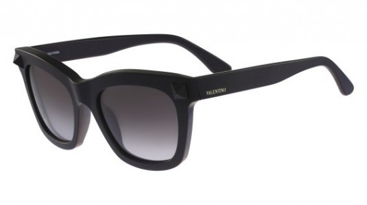 Valentino V723S Sunglasses, (002) MATTE BLACK