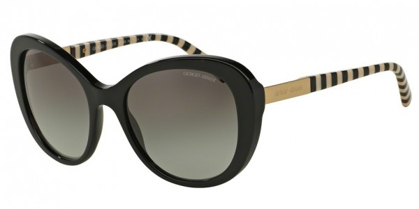 Giorgio Armani AR8064 Sunglasses, 542911 BLACK
