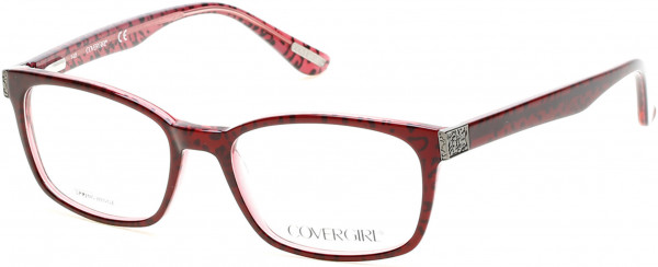 CoverGirl CG0529 Eyeglasses, 071 - Bordeaux/other