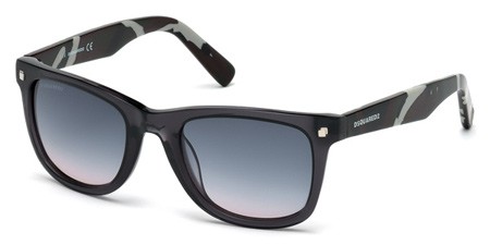 Dsquared2 PRESTON Sunglasses, 20B - Grey/other / Gradient Smoke