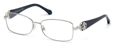Roberto Cavalli PHERKAD Eyeglasses, 016 - Shiny Palladium