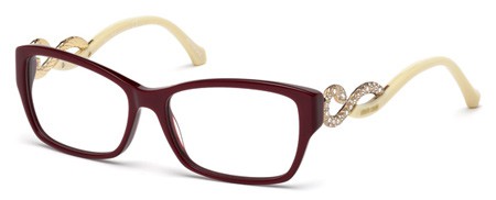 Roberto Cavalli PRAECIPUA Eyeglasses, 069 - Shiny Bordeaux