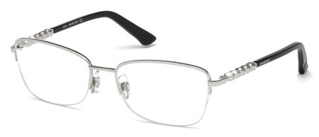 Swarovski FELICIA Eyeglasses, 016 - Shiny Palladium
