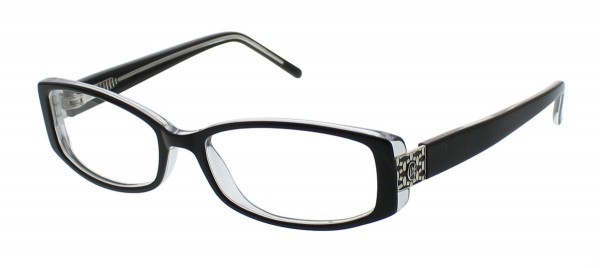 Jessica McClintock JMC 4010 Eyeglasses, Black Laminate