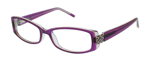 Jessica McClintock JMC 4010 Eyeglasses, Lilac Laminate