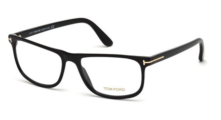 Tom Ford FT5356 Eyeglasses, 001 - Shiny Black