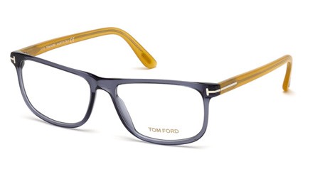 Tom Ford FT5356 Eyeglasses, 090 - Shiny Blue