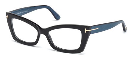 Tom Ford FT5363 Eyeglasses, 005 - Black/other