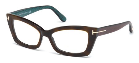 Tom Ford FT5363 Eyeglasses, 052 - Dark Havana