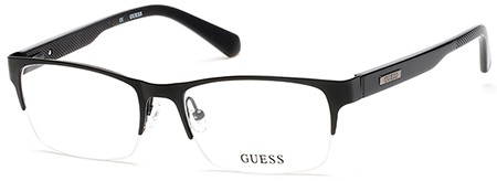Guess GU-1859 Eyeglasses, 002 - Matte Black
