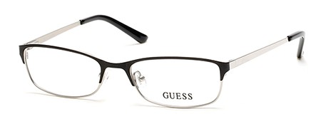 Guess GU-2544 Eyeglasses, 001 - Shiny Black