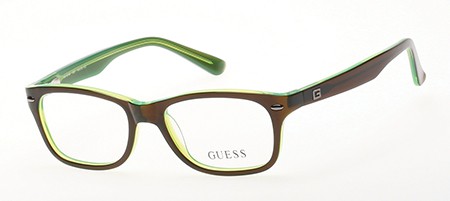 Guess GU-9145 Eyeglasses, 050 - Dark Brown/other