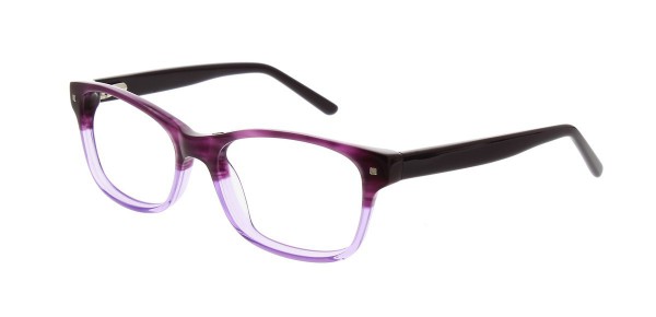 Junction City CARLEY PARK Eyeglasses, Purple Horn Fade