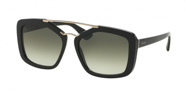 Prada PR 24RS CINEMA' Sunglasses, 1AB0A7 BLACK (BLACK)