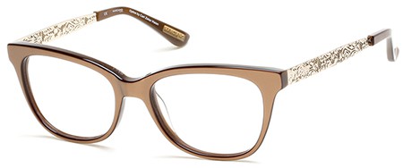 GUESS by Marciano GM0268 Eyeglasses, 048 - Shiny Dark Brown