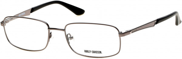 Harley-Davidson HD0728 Eyeglasses, 008 - Shiny Gumetal