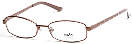 Savvy SV0399 Eyeglasses, 046 - Matte Light Brown