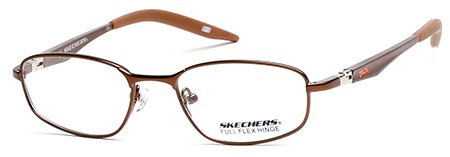 Skechers SE1092 Eyeglasses, 049 - Matte Dark Brown