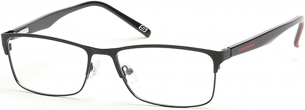 Skechers SE3171 Eyeglasses, 002 - Matte Black