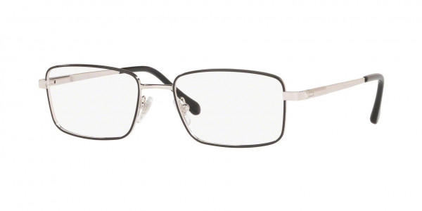 Sferoflex SF2271 Eyeglasses, 526 SILVER BLACK (SILVER)