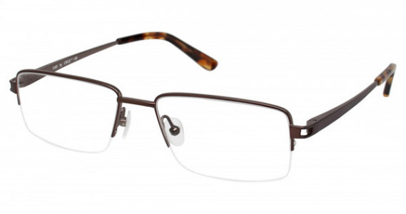Cruz I-345 Eyeglasses, BROWN