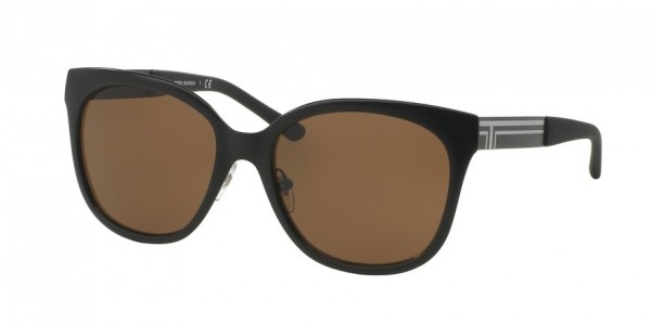 Tory Burch TY6045 Sunglasses, 307673 MATTE BLACK (BLACK)