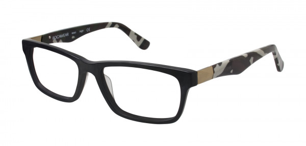 Rocawear RO421 Eyeglasses, OXGR BLACK/GREEN
