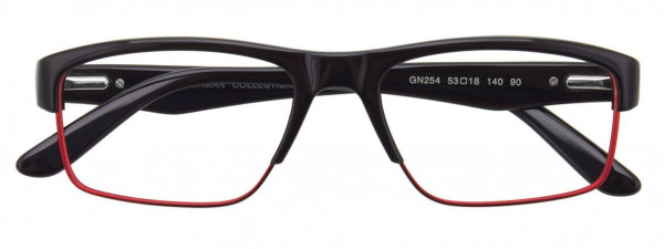 Greg Norman GN254 Eyeglasses, 090 - Black & Red