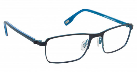 Evatik EVATIK 9105 Eyeglasses, (632) NAVY BLUE