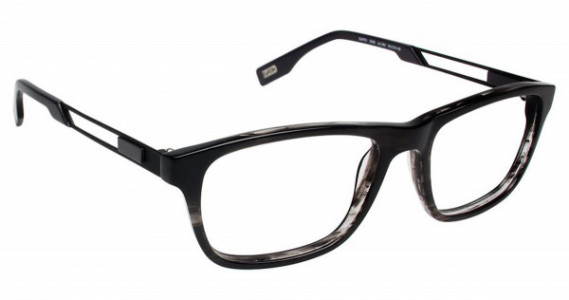 Evatik EVATIK 9086 Eyeglasses, (383) GREY SMOKE