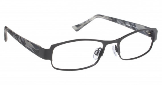 Fysh UK FYSH 3480 Eyeglasses, (645) BLACK