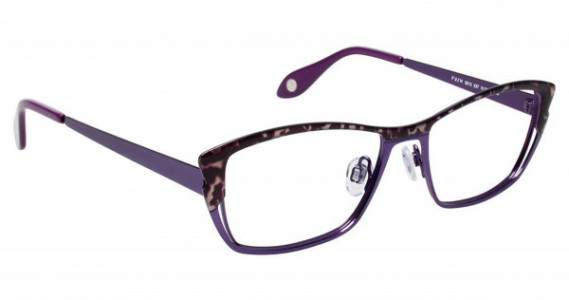 Fysh UK FYSH 3513 Eyeglasses, (237) PURPLE LEOPARD