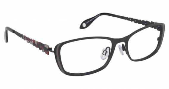 Fysh UK FYSH 3522 Eyeglasses, (941) BLACK
