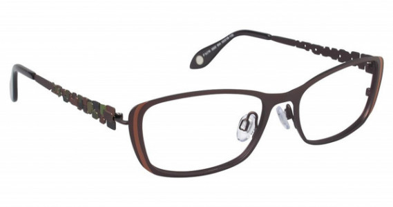 Fysh UK FYSH 3522 Eyeglasses, (944) BROWN
