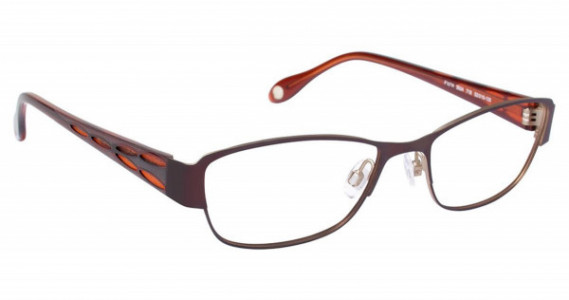 Fysh UK FYSH 3534 Eyeglasses, (718) BROWN CHAMPAGNE