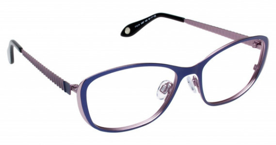 Fysh UK FYSH 3497 Eyeglasses, (402) BLUEBERRY ROSE