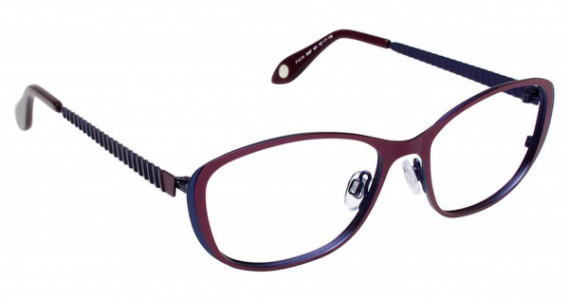 Fysh UK FYSH 3497 Eyeglasses, (401) BURGUNDY ORCHID