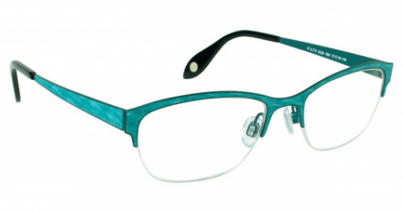 Fysh UK FYSH 3529 Eyeglasses, (684) METALLIC TEAL